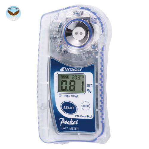 Khúc xạ kế đô độ mặn/Nhiệt độ điện tử hiện số ATAGO PAL-EASY SALT